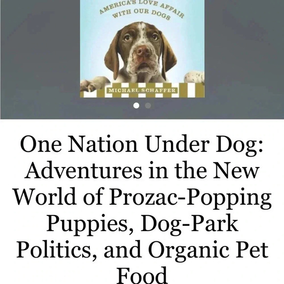 EUC Novel hardback One Nation Under Dog - Picture 3 of 9